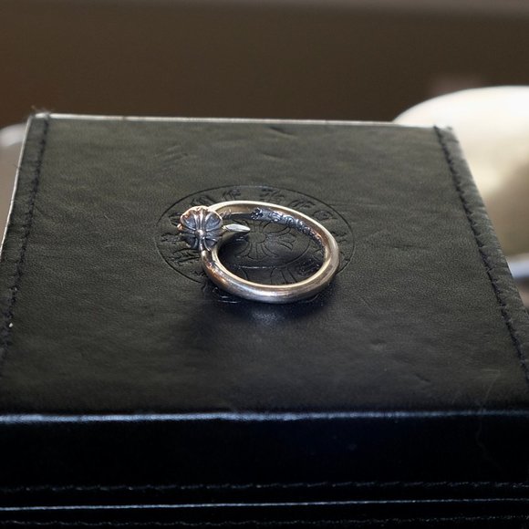 Chrome Hearts sterling Multiple Xball Ch nail ring - Picture 4 of 6